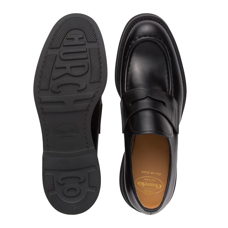church's mocassins et slip-on Mocassins Lynton Semelles: Gomme -Mat...