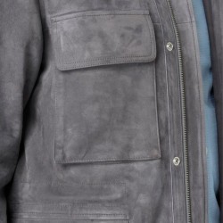 paul smith manteaux & vestes Veste Matières: Nubuck -Couleurs: Gri