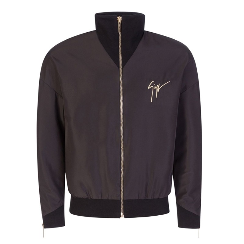 giuseppe zanotti pulls & gilets Gilet Zip Matières: Nylon -Couleurs...