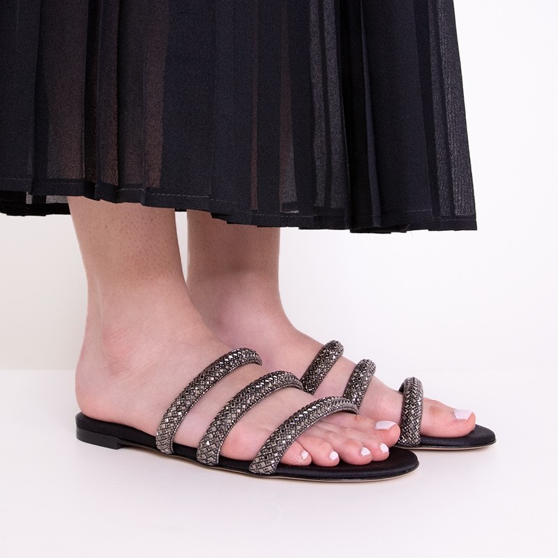 casadei sandales Mules Stratosphere Détails : Bijoux -Détails : Mul...