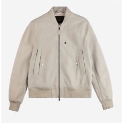 hogan manteaux & vestes Bomber Leather Détails : Zip -Matières: Cui...