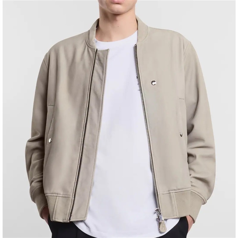 hogan manteaux & vestes Bomber Leather Détails : Zip -Matières: Cui...