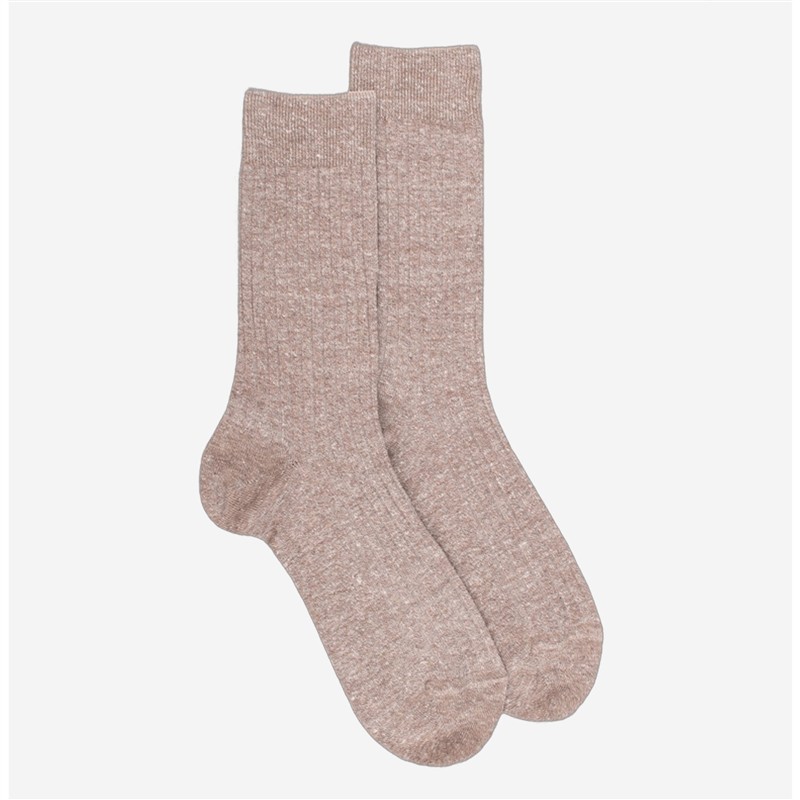 doré doré chaussettes Chaussettes Matières: Coton -Couleurs: Beig