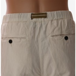 white sand pantalons Pantalon en lin Matières: Tissu -Matières: Cot...