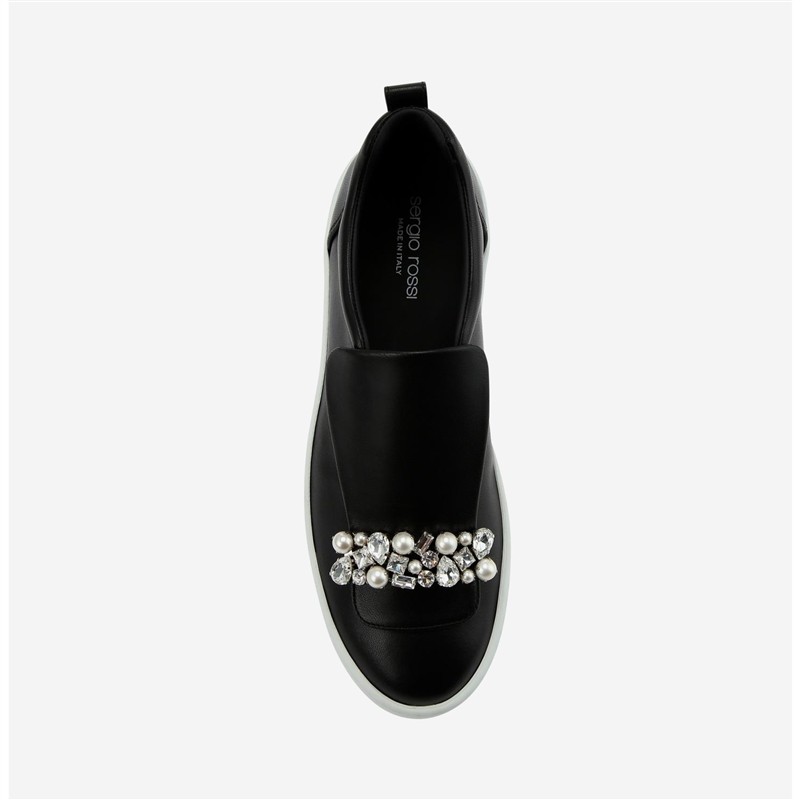 sergio rossi sneakers sneakers slipon Détails : Bijoux -Semelles: G... sergio rossi sneakers sneakers slipon Détails : Bijoux -Semelles: G...