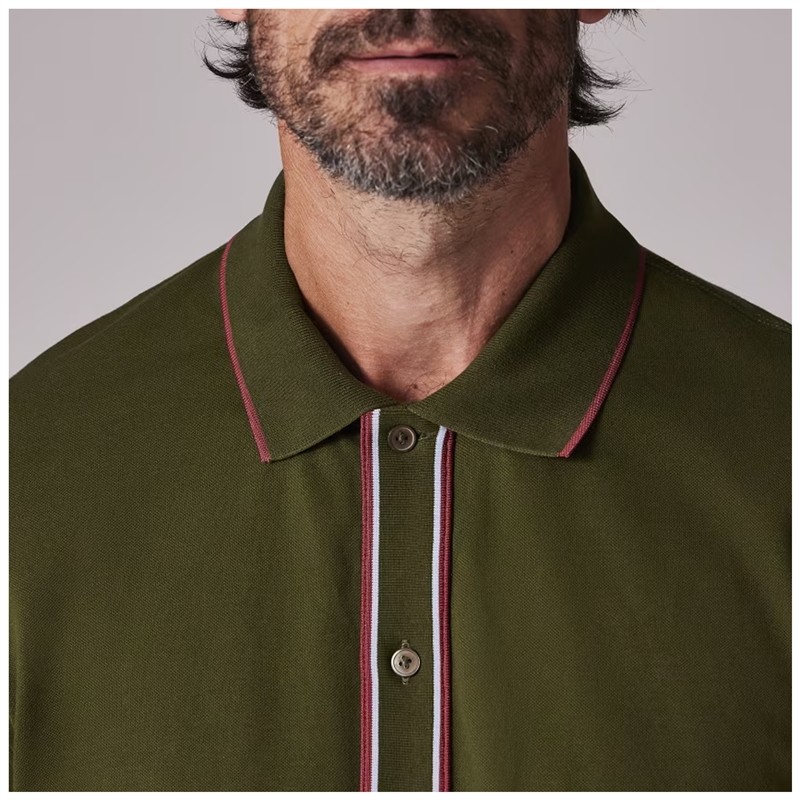 Polo boutonné