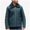 Blouson Cuir Reversible