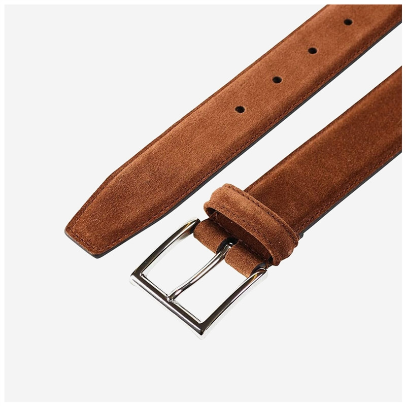 crockett & jones ceintures Ceintures Matières: Nubuck -Couleurs: Marro