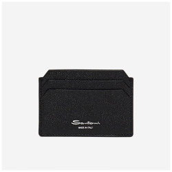 santoni porte-cartes Porte-Cartes Matières: Cuir -Couleurs: Noi