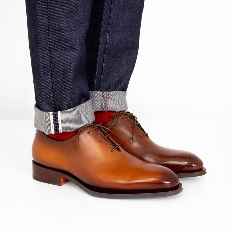 santoni derbies et richelieux Richelieux Carter Semelles: Cuir -Mat... santoni derbies et richelieux Richelieux Carter Semelles: Cuir -Mat...