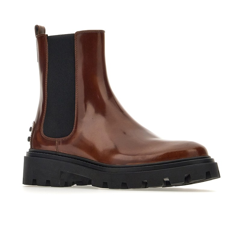 tod's boots & bottines Boots Chelsea Semelles: Commando -Talons: 3 ...