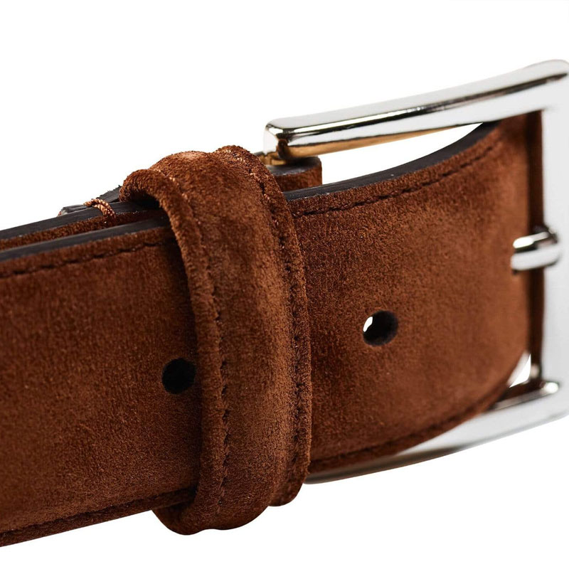 crockett & jones ceintures Ceintures Matières: Nubuck -Couleurs: Marro