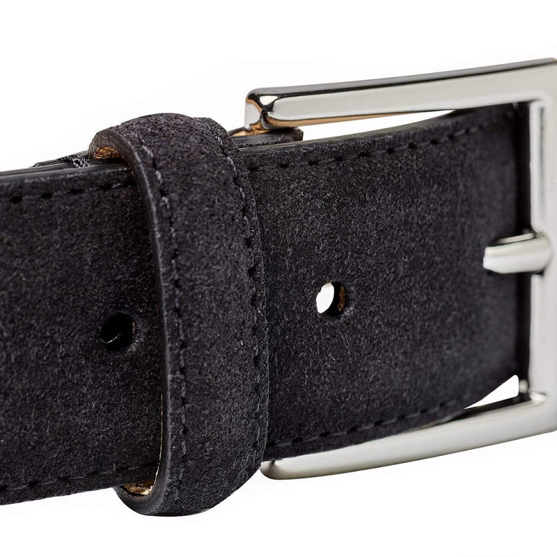crockett & jones ceintures Ceintures Matières: Nubuck -Couleurs: Noi
