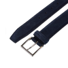 CEINTURE C&J - SUEDE - NAVY ET B