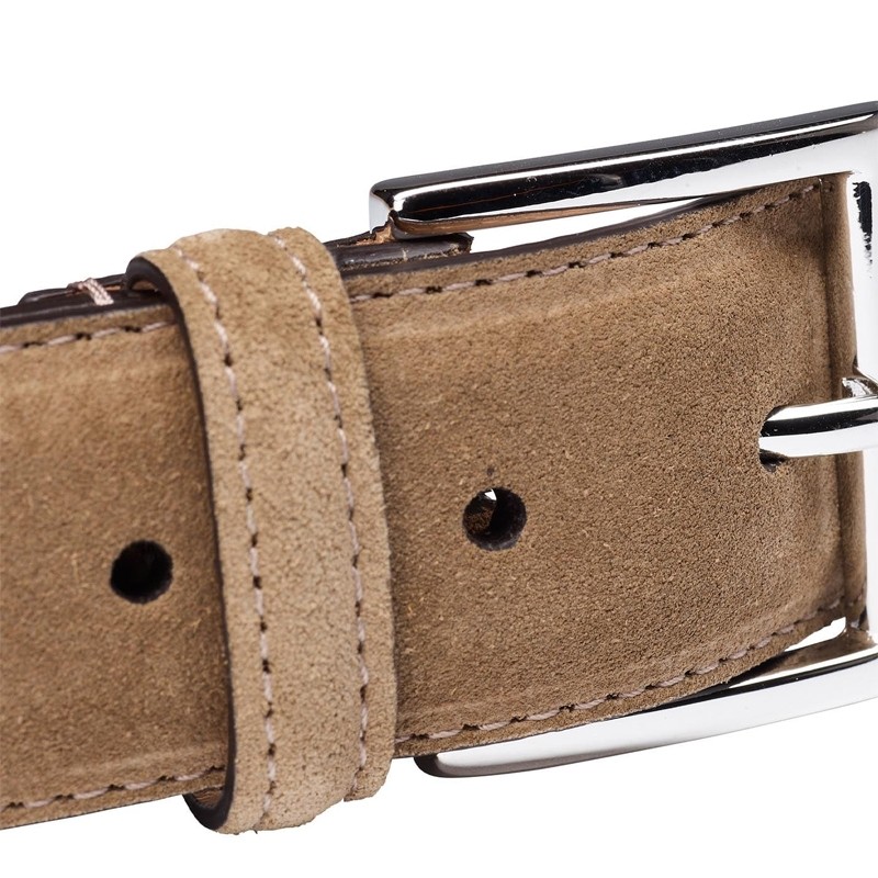 crockett & jones ceintures Ceintures Matières: Nubuck -Couleurs: Beig