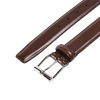 CEINTURE C&J - CUIR - DARK BROWN