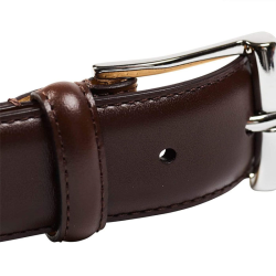 crockett & jones ceintures Ceintures Matières: Cuir -Couleurs: Marro