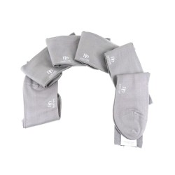 doré doré chaussettes Chaussettes en maille unie Matières: Coton -C...