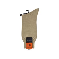 doré doré chaussettes Chaussettes en maille unie Couleurs: Beig