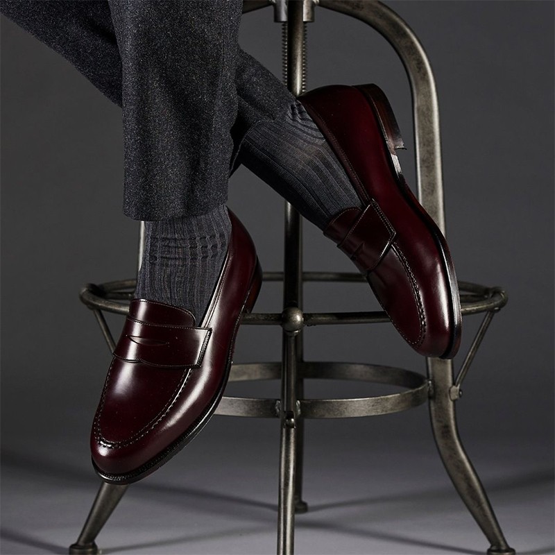 crockett & jones mocassins et slip-on Mocassins Boston Semelles: Cu...