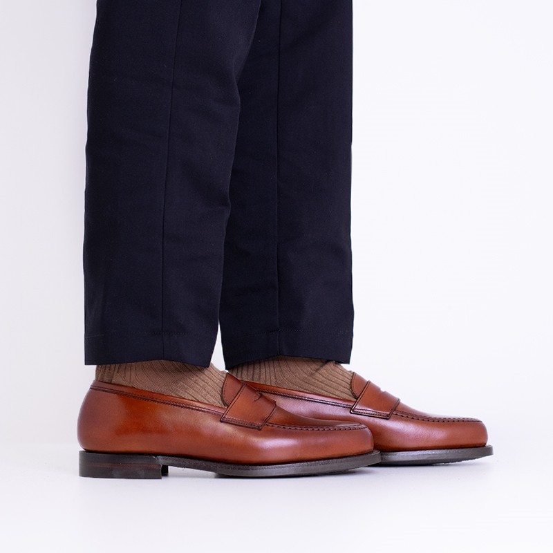 crockett & jones mocassins et slip-on Mocassins Boston Semelles: Cu...