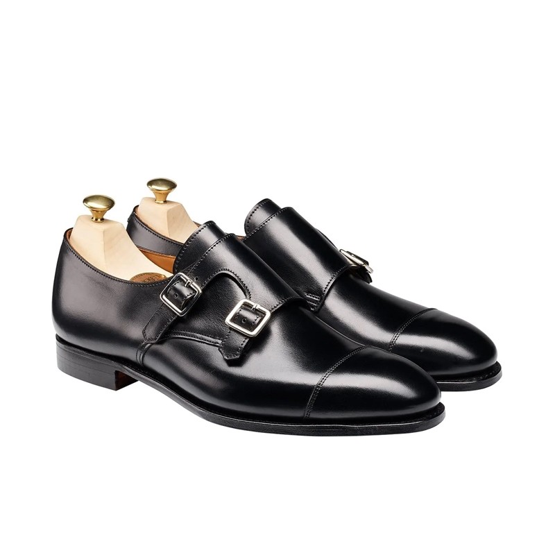 crockett & jones chaussures à boucles Double-boucles Ruby Semelles:...
