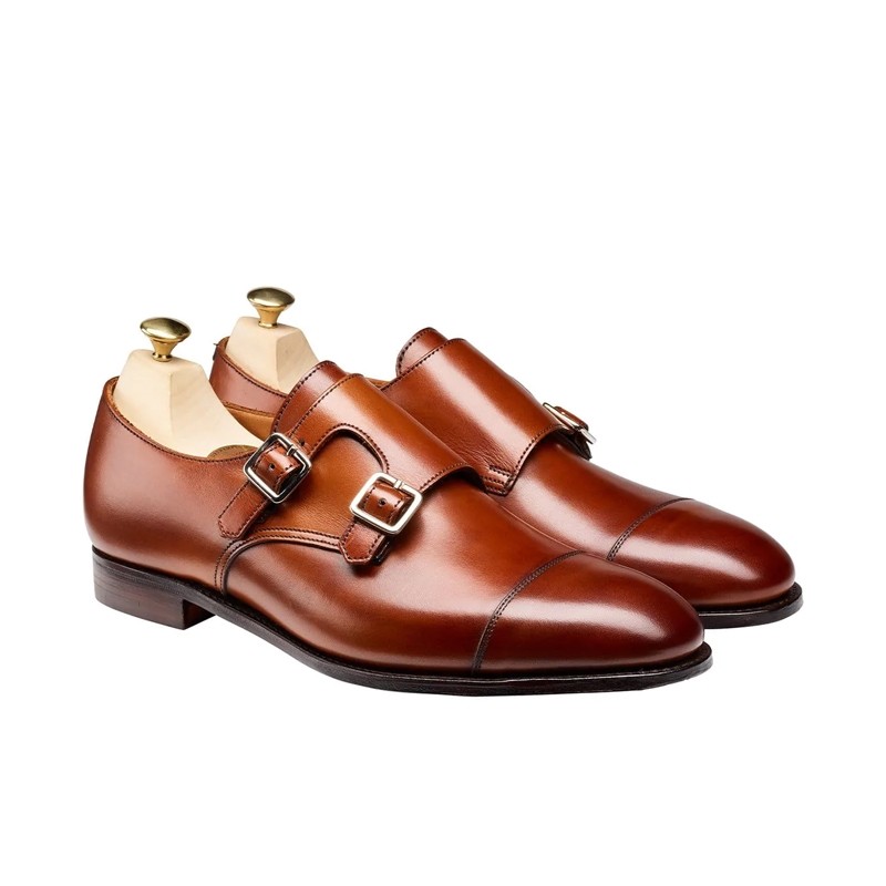 crockett & jones chaussures à boucles Double-boucles Ruby Semelles:...