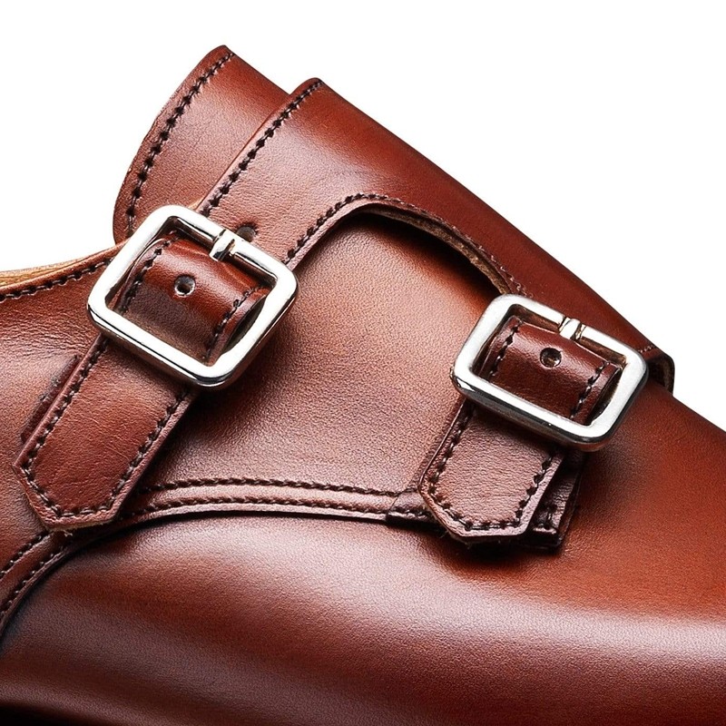 crockett & jones chaussures à boucles Double-boucles Ruby Semelles:... crockett & jones chaussures à boucles Double-boucles Ruby Semelles:...