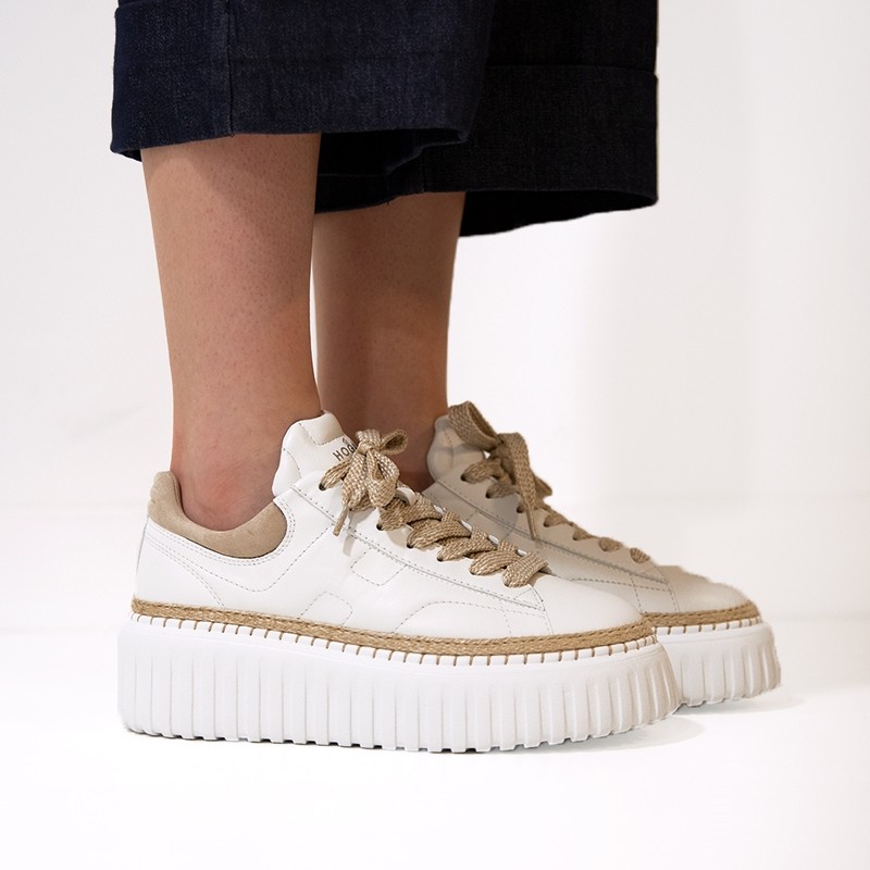 hogan sneakers Sneakers Stripes Détails : Liège / Corde -Détails : ... hogan sneakers Sneakers Stripes Détails : Liège / Corde -Détails : ...