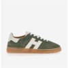 HF H647 - NUBUCK ET CUIR - VERT 