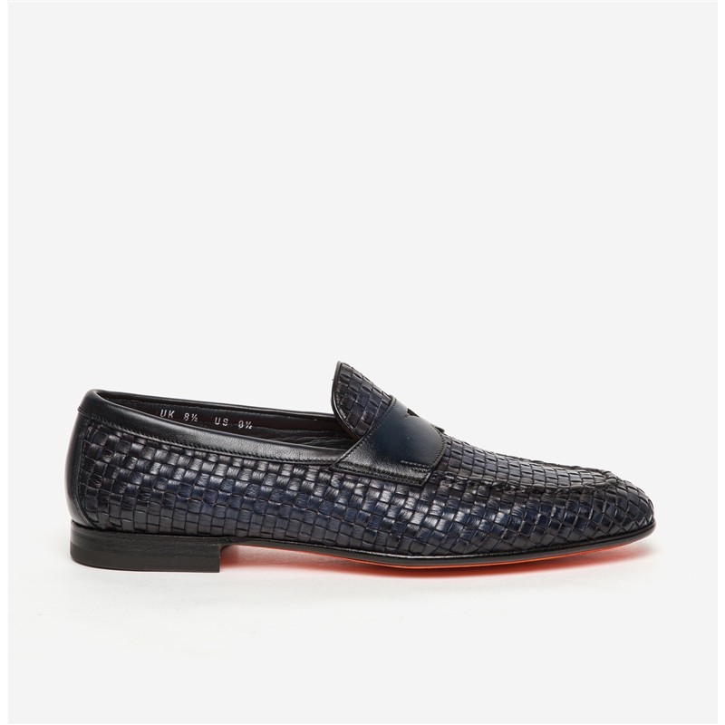 santoni mocassins et slip-on Mocassins Clooney Détails : Tressées -...
