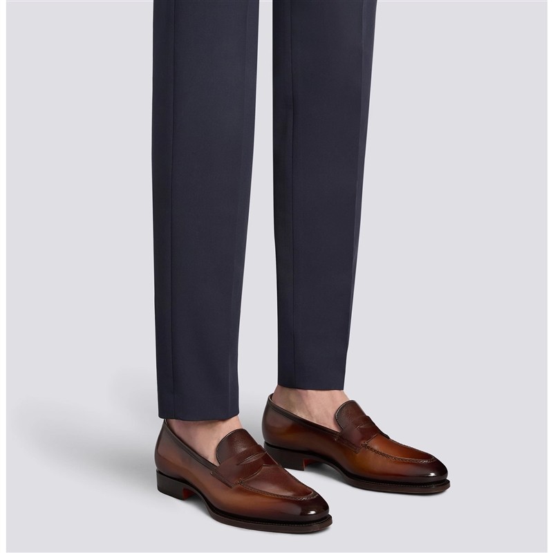 santoni mocassins et slip-on Mocassins Carter Semelles: Cuir -Matiè...
