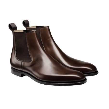 Bottines Immagine Marron - Cuir Et Textile, Talon Haut, Taille 37 - Occasion (bon état, Petit Défaut)