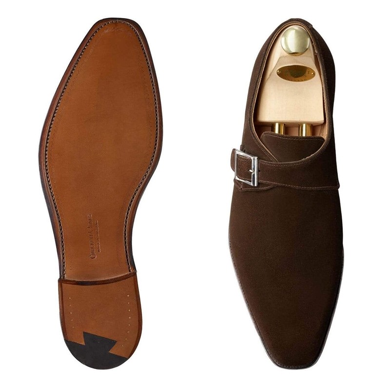 crockett & jones Chaussures à boucles monkton Semelles: Cuir -Matiè... crockett & jones Chaussures à boucles monkton Semelles: Cuir -Matiè...