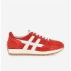 HH H671 - NUBUCK ET CUIR - ROUGE