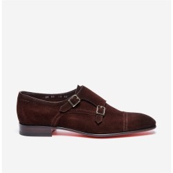 santoni chaussures à boucles Double-boucles 19027 Semelles: Cuir -M...