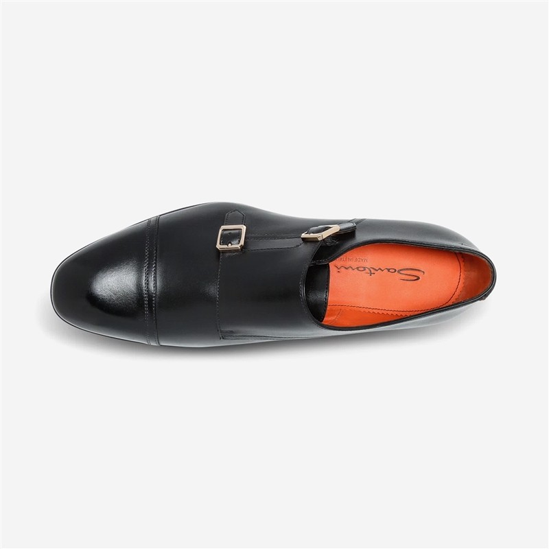 santoni chaussures à boucles Double-boucles 19027 Semelles: Cuir -M... santoni chaussures à boucles Double-boucles 19027 Semelles: Cuir -M...