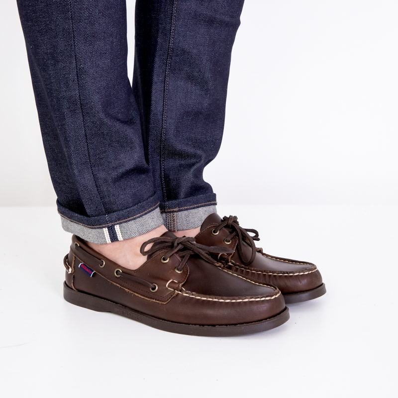 sebago chaussures bateau docksides portland Semelles: Gomme -Matièr...