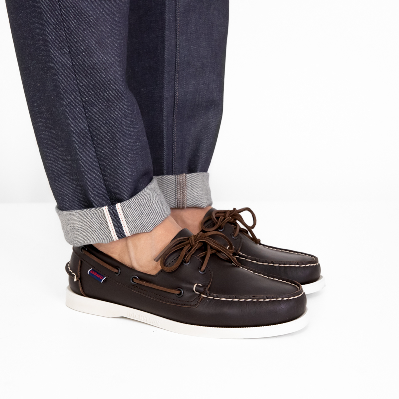sebago chaussures bateau docksides portland Semelles: Gomme -Matièr...