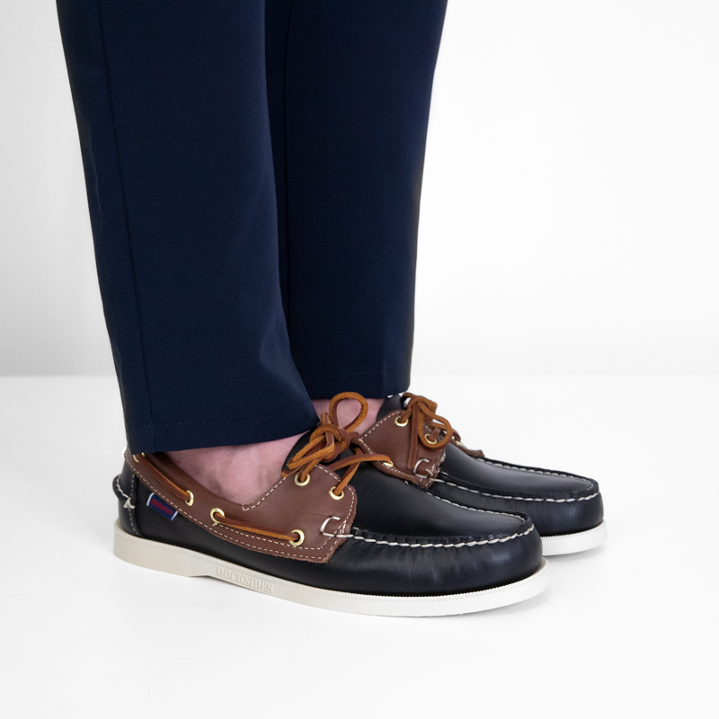 sebago chaussures bateau docksides portland Semelles: Gomme -Matièr...