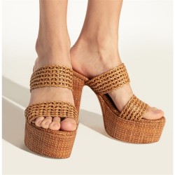 casadei sandales Mules Isa T6 Détails : Mules -Détails : Tressées -...