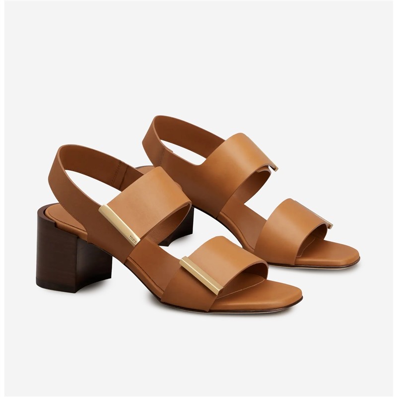 tod's sandales Sandales T55 Détails : Bijoux -Semelles: Cuir -Talon...