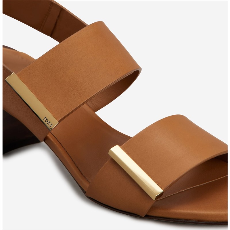 tod's sandales Sandales T55 Détails : Bijoux -Semelles: Cuir -Talon...