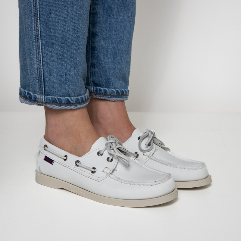 sebago chaussures bateau Docksides Semelles: Gomme -Matières: Cuir ...