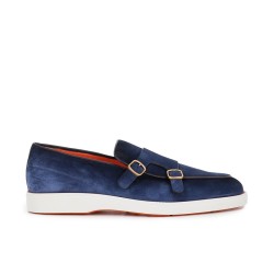 santoni chaussures à boucles Double-boucles Detroit Semelles: Gomme...