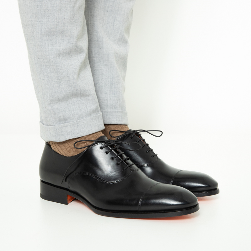 santoni derbies et richelieux Richelieux Carter Semelles: Cuir -Mat...
