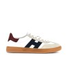 HH H647 - NUBUCK ET CUIR - ÉCRU,