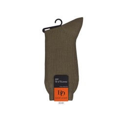 doré doré chaussettes Chaussettes côtelées Couleurs: Beig