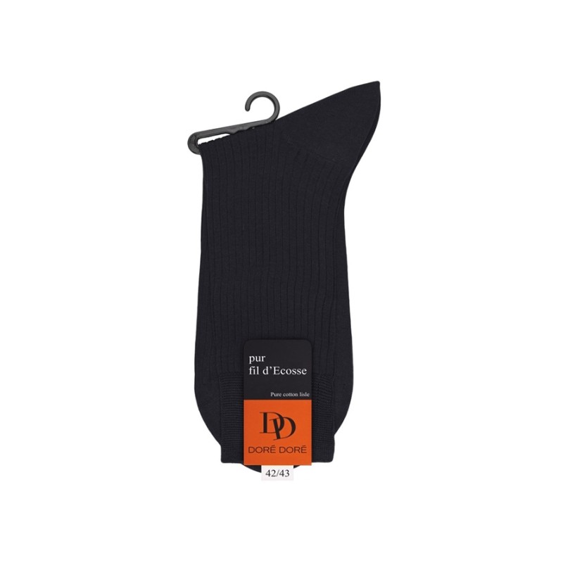 doré doré chaussettes Chaussettes côtelées Couleurs: Noi