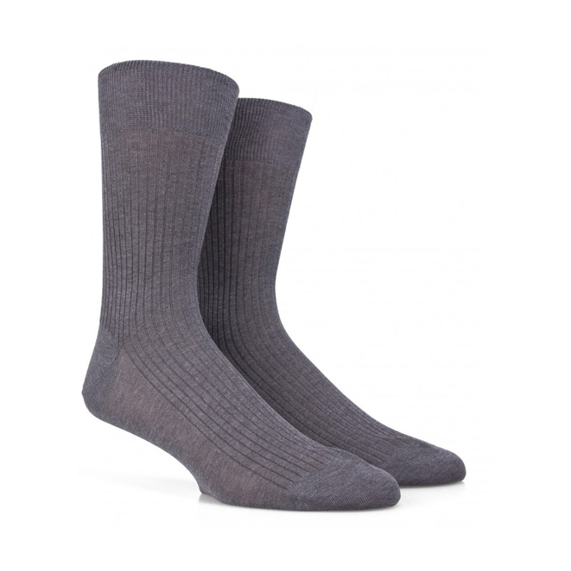 doré doré chaussettes Chaussettes côtelées Couleurs: Gri
